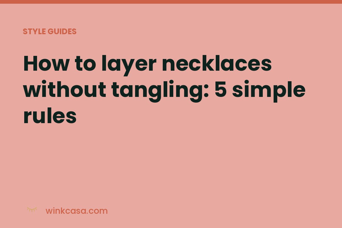 Layered necklaces of different lengths on a neckline