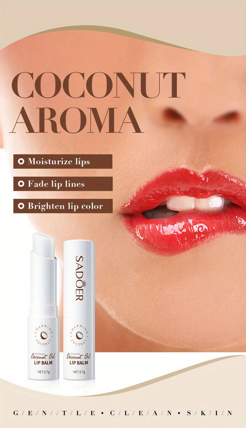 Coconut Lip Balm – Deep Nourishment & Daily Moisture for Men & Women