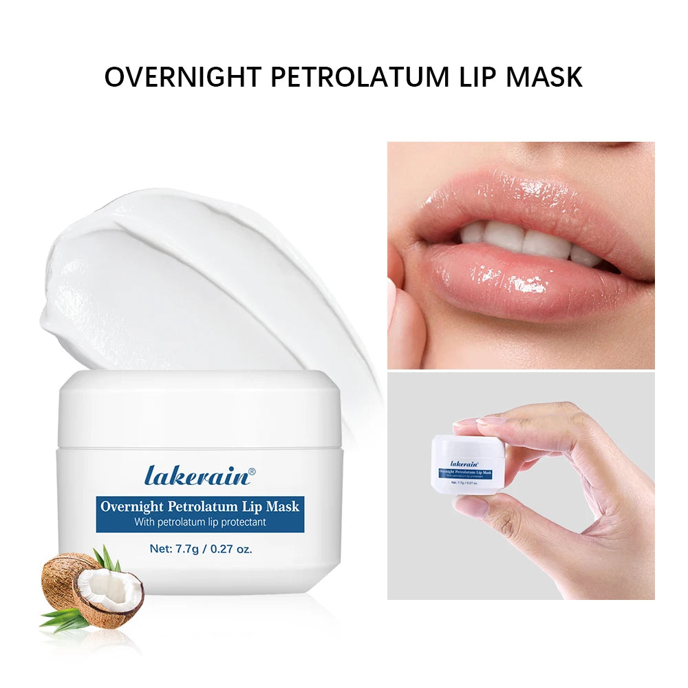 7.7g / 0.27 0z. Sleep Lip Mask Healthy Lips Renewal Therapy Lip Protectant Moisturizer Exfoliating Clean Lip Skin Care Product