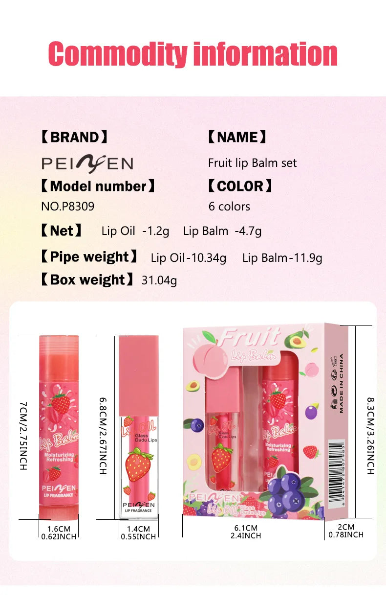 Penifen Lip Balm & Overnight Lip Mask – Hydrating & Moisturizing Duo